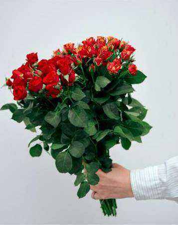 Bright mixed bouquet