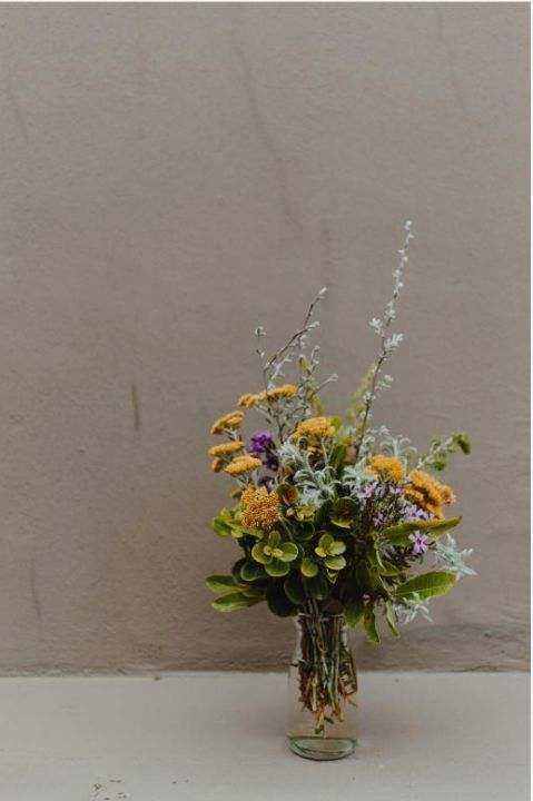 Corporate floral centrepieces